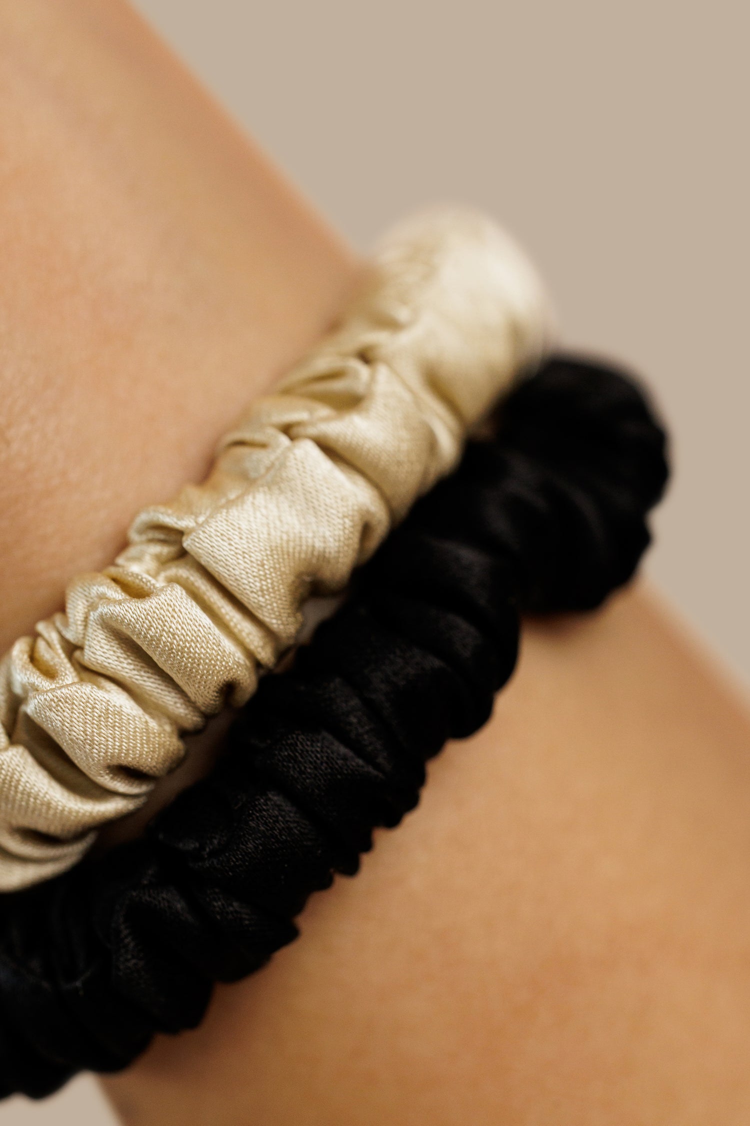 Skinny Silk Scrunchie