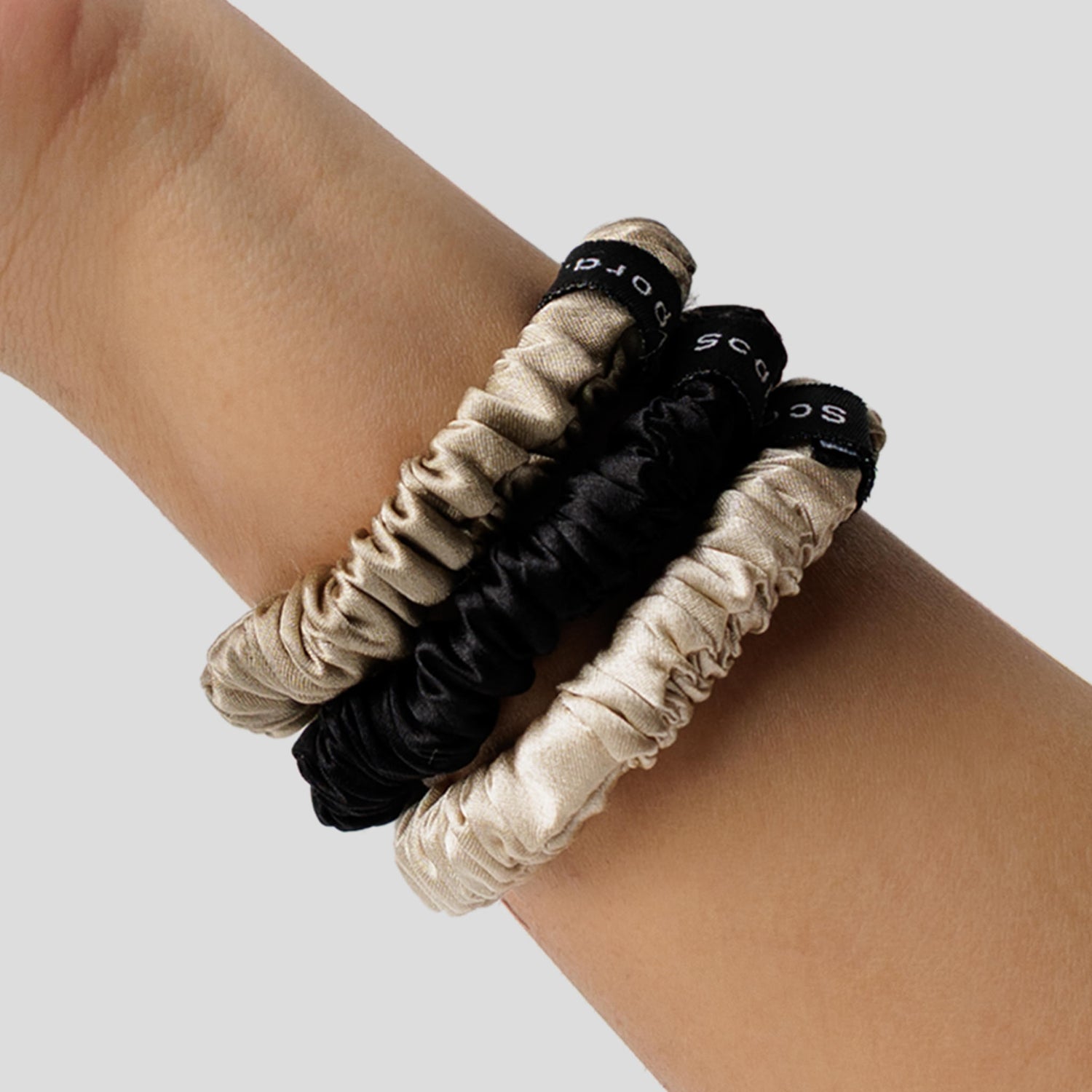 Skinny Silk Scrunchie